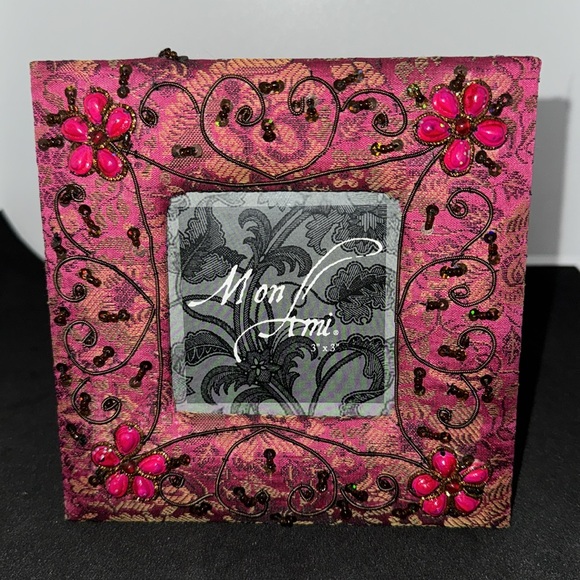 for 3" x 3" Picture Floral On Burlap - Picture 4 of 6